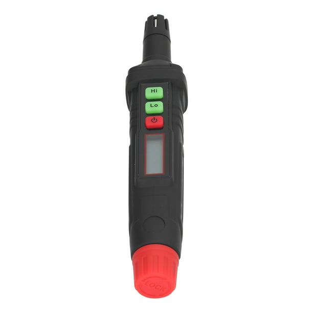 Pluma de detección de gas sensor semiconductor de alarma de luz de sonido detector de gas combustible tipo pluma LCD para fábrica ANGGREK Otros