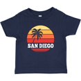 thumbnail image 3 of Inktastic San Diego California Vacation Retro Sunset Boys or Girls Baby T-Shirt, 3 of 5