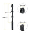 thumbnail image 2 of High Speed Steel Twist Drill Bit, 9.7mm Fully Ground Black Oxide 132mm Long, 2 of 5