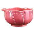 thumbnail image 1 of Rallador de ajo de cerámica, utensilio de cocina, tazón para pasta de ajo y jengibre Rosa, 1 of 9