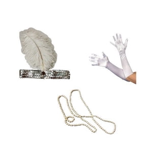 Sunnywood 1920s Flapper Costume Accessories Set - Feather  display picture 1