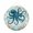 Blue Green, variant on Round Welcome Sign for Front Door, Coastal Sea Turtle Hanging Metal Farmhouse Wall Decor for Porch Entryway, Teal Nautical Beach Starfish Vintage Decoration for Holiday Housewarming Gift, 6 in