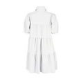 thumbnail image 4 of GXIPO Women's Cute Babydoll Off Shoulder Dresses Casual Flared Long Sleeves Loose Shirred Summer Dress White M, 4 of 8