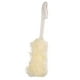 thumbnail image 1 of Cepillo de baño colgante con mango largo y forma de flor para ducha, cepillo de baño colgante, cepillo de esponja duradero para ducha, cepillo exfoliante para mujeres y hombres (color beige), 1 of 5
