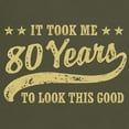 thumbnail image 3 of CafePress - Funny 80Th Birthday Dark T Shirt - Men's Classic Graphic Cotton T-Shirt, 3 of 4