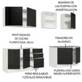 thumbnail image 4 of Cocina Integral Completa Modular Madesa Lux 240cm BN 11, 4 of 10
