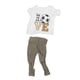 thumbnail image 1 of Pants Short Sleeve Shirt 18inch Doll Clothes Outfit Newborn Baby Dolls Clothes SetQD18‑050, 1 of 4