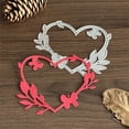 thumbnail image 3 of Heart Wreath Die Cut For Scrapbooking Card Making Photo Album Decorative Embossing Paper Die Carbon Steel Cutting Dies, 3 of 7