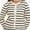 Apricot Black, variant on Women's Striped Cardigan Sweater Trendy Long Sleeve Button Down Crew neck Cardigans
