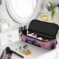 thumbnail image 2 of Hair Tools Storage with Heat Resistant Mat- Cat's Eyes with Light Printed Curling Iron Travel Bag/Flat Iron Case for Women, 2 of 8