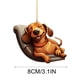 thumbnail image 3 of onlyliua ¡ Ofertas de Liquidación de Hoy Prime! Lindo Colgante de Perro para Navidad, Colgante de Perro, Suministros para Fiestas Navideñas, 3 of 4