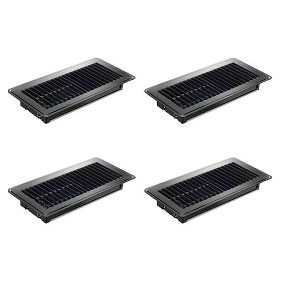 4pcs Floor Register 4x10Inch,Heavy Duty Floor Vents,Heat Air Vent Covers,Floor Vent Covers for Heat