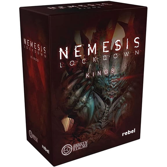Nemesis - Lockdown Strategy Board Game, Kings Expansion for Ages 14 , from Asmodee