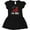 AB-Black, variant on Inktastic First Birthday Ladybug 1 Year Old Girls Baby Dress