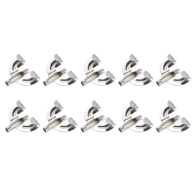 Ganchos de Garra para Tambor Unique Bargains Paquete de 10
