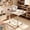 White-1, variant on Multifunctional Adjustable Height Mobile Craft Table/Storage Table with 4 360° Silent Wheels, Available in Black/White, Double Shelves, Perfect for Bedrooms, Living Rooms - Sewing & Knitting Supplies