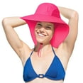 thumbnail image 1 of Men'S and Women'S Summer Quick Drying Outdoor Fishing Bucket Beach Visor Hat Neck Guard Big Head Girth Fisherman'S Hat Breathable Quick Drying Visor Sun Hat Sun Hat, 1 of 3
