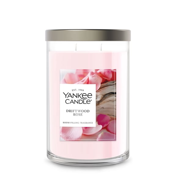 Yankee Candle Driftwood Rose Large Tumbler Scented Candles, 20 oz