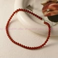 thumbnail image 3 of K-KED 6/8/10/12mm Red Carnelian Stone Beads Necklace Jasper Crystal 18"-12 mm, 3 of 6