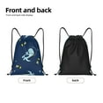 thumbnail image 5 of Bingfone Space Dinosaur Drawstrings Backpacks Bags For Men Women Gym Drawstrings Bag, 5 of 9