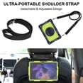 thumbnail image 5 of Dteck Screen Protector Case for Samsung Galaxy Tab A9 8.7-inch (SM-X110/X115/X117),Heavy Duty Rotating Stand Rugged Rubber Case Shockproof PC Cover with Adjustable Hand/Shoulder Strap,Green+Navy, 5 of 7