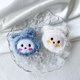 thumbnail image 2 of 2022 invierno nueva mantequilla conejo grill soporte para teléfono mini lindo animal plegable socket Tok handle zhangmengya LED, 2 of 2