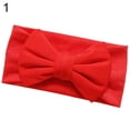 thumbnail image 6 of Grofry Headband Baby Toddler Solid Candy Color Bowknot Bow Stretch Hair Band Accessory, 6 of 6