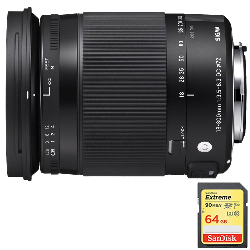 Sigma 18 300mm F3 5 6 3 Dc Macro Os Hsm Lens For Nikon Dx Cameras Includes Bonus Sandisk 64gb Memory Card Walmart Com Walmart Com Sigma 18 300mm F3 5 6 3 Dc Macro Os Hsm Lens For Nikon Dx Cameras Includes Bonus Sandisk 64gb Memory Card Walmart Com Walmart Com