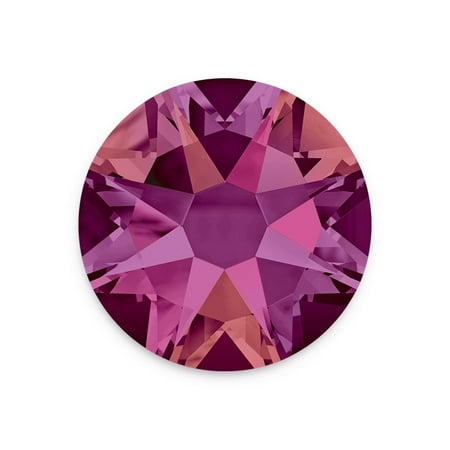 Ss9 Xilion Rose - Swarovski Xilion Rose Flat Back 2058 3mm Crystal Volcano (Package of 10)