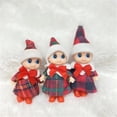 thumbnail image 4 of Muñecos de elfos para bebés, muñecos de peluche, elfos bebés, regalo para niñas y niños en el estante, decoraciones de Navidad y Año Nuevo, decoración del hogar, 4 of 4