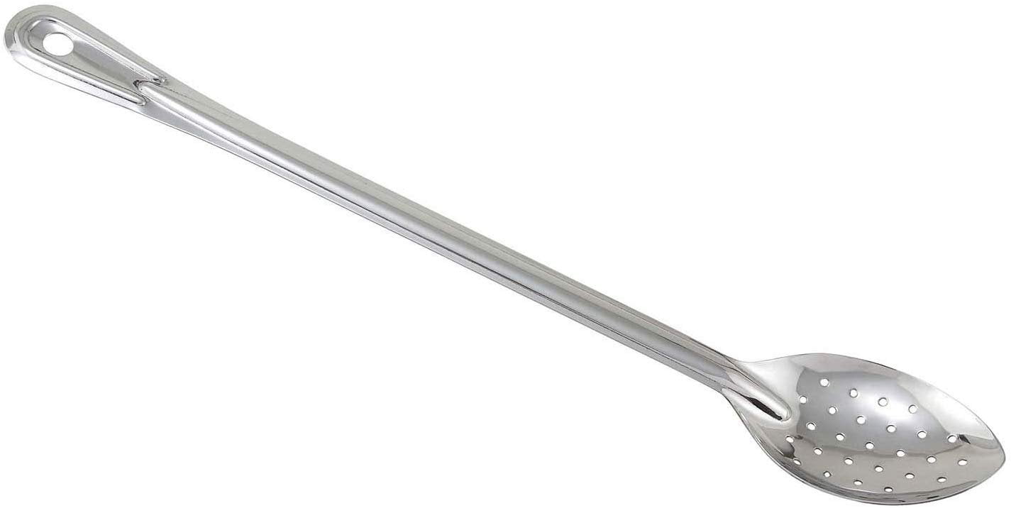 Winware by Winco Serving Spoon Stainless Steel Perforated