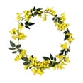 thumbnail image 2 of Dvumao 67 in Artificial Bougainvillea Flower Garland, Silk Faux Hanging Vine for Outdoor Porch, 2 of 6
