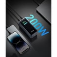 thumbnail image 2 of Anker Prime 20000 mAh 200W USB-A/USB-C Power Bank with Smart Display - Black, 2 of 5