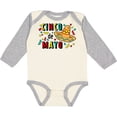 thumbnail image 3 of Inktastic Happy Cinco De Mayo-sombrero Boys or Girls Long Sleeve Baby Bodysuit, 3 of 5