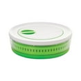 thumbnail image 1 of Progressive 6406136 Essoreuse à Salade 4 qt. Plastique - Vert & Blanc - Lot de 4, 1 of 7