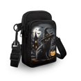 thumbnail image 3 of HELLHERO Cat Pumpkin Pattern Birthday Gift 2 Layers Underarm Shoulder Bag Stylish for Daily Commute or Casual Outings, 3 of 7