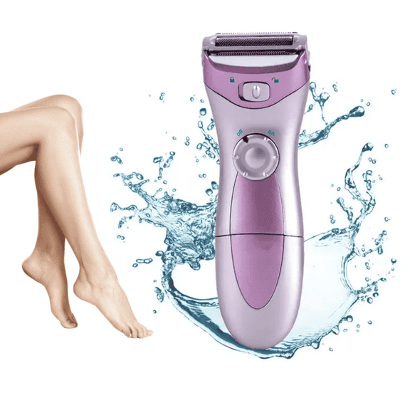 Artrylin Electric Razor for Women - Painless Women Shaver Hair Remover for Face, Legs and Underarm, Portable Bikini Trimmer Wet and Dry Cordless Waterproof Lady Hair Removal,Purple