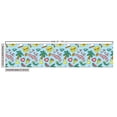 thumbnail image 3 of Ambesonne Summer Fabric by the Yard Upholstery, Cartoon Beach Time Design, 1 Yard, Laurel Green Yellow, 3 of 5