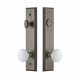 thumbnail image 2 of Grandeur Carr  Tall Plate Single Cylinder One Piece Knobset with Hyde Park Knob, 2 of 6