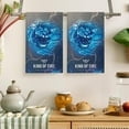 thumbnail image 4 of Lion King Kitchen Towels Decorative Set of 2, Blue Orange Dish Towels for Kitchen Drying, Absorbent Hand Towels Tea Towels for Kitchen Bar Cleaning Baking, Gifts for Lion Lovers, 4 of 5