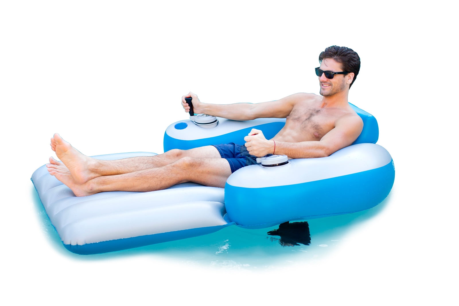 Poolcandy Splash Runner 2 5 Motorized Pool Lounger Walmart Com