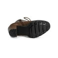 thumbnail image 5 of BLISSFUL STEP Women's Round Toe Block High Heel Lace up Platform Boots, 5 of 8