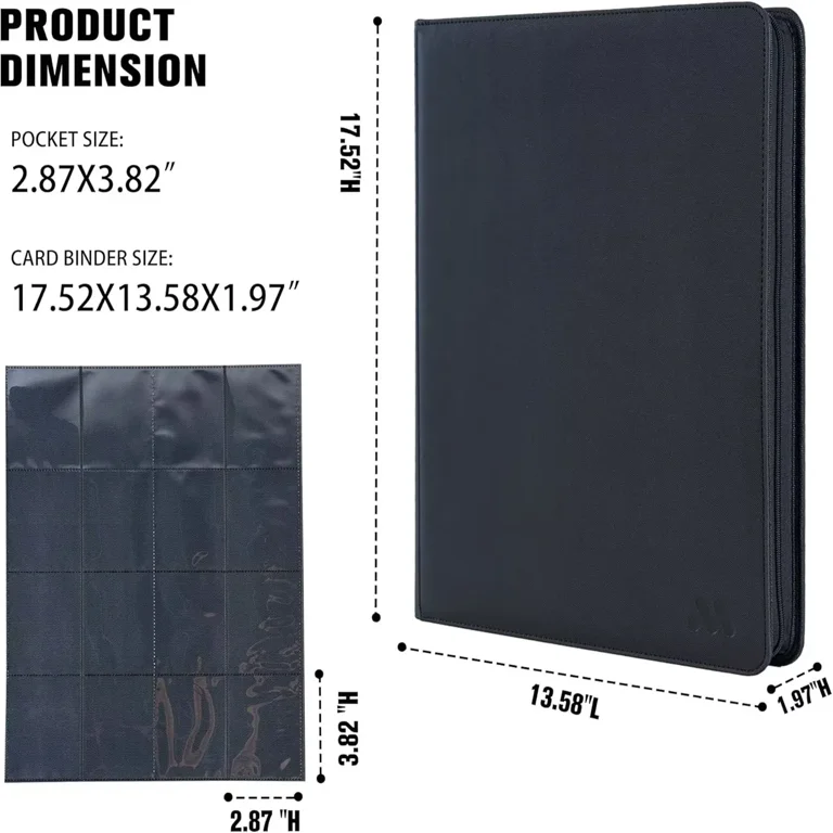 4-Pocket Trading Card Album, 30 Pages Collection Card Holder, Protective  Sleeves Portfolio Folder, Storage Case for Sports Trading Cards, Game Cards,  Holds 240 Cards Card Binder(N6) - Walmart.com