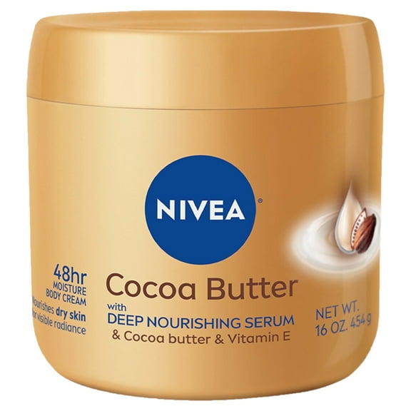 Nivea Cocoa Butter Body Cream 15.5 oz (Pack of 2)