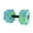 Green and blue, variant on Water Dumbbells for Pool, Pool Weights, Swim Exercise Equipment for Pools, EVA Foam Barbells, Water Aerobics Equipment