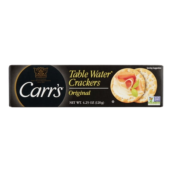 Carr's Table Water Crackers 4.25 oz 2 ea Pack of 2