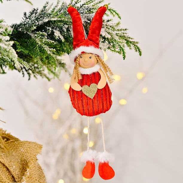 Árbol De Navidad Linda Campana De Navidad Ángel Colgante Colgante Decoración Del Hogar Colgante Para Árboles Puertas Paredes Speravity HA040827-01