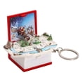 thumbnail image 1 of WRKEKC Clearance Christmas Folding Bounce Book Mini Keychain Christmas Pendant, 1 of 6