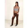 thumbnail image 2 of Slouchy Cargo Pants - Women's Casual Stretch Fit Utility Trousers, 2 of 4