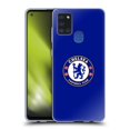 thumbnail image 1 of Head Case Designs Officially Licensed Chelsea Football Club Crest Halftone Soft Gel Case Compatible with Samsung Galaxy A21s (2020), 1 of 7